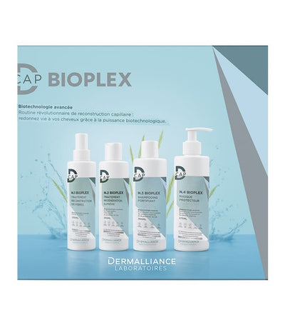 D-Cap Bioplex Coffret Traitement Fibre + traitement Supreme + shampooing Forti + masque