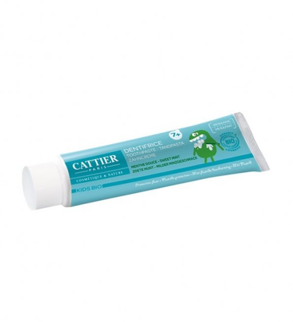 Cattier Dentifrice 7ans+ Gout Menthe Douce 50ml