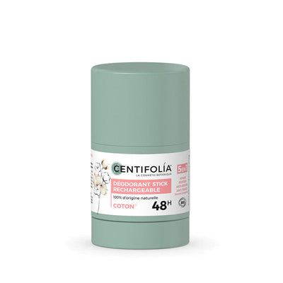 Centifolia Déodorant Stick Rechargeable Fleur de Coton 48h Longue Durée