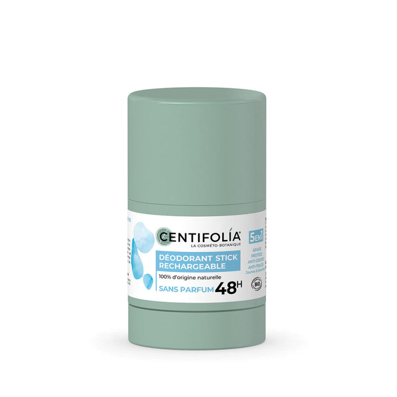Centifolia Déodorant Stick Rechargeable Sans Parfum 48h Peaux Sensibles