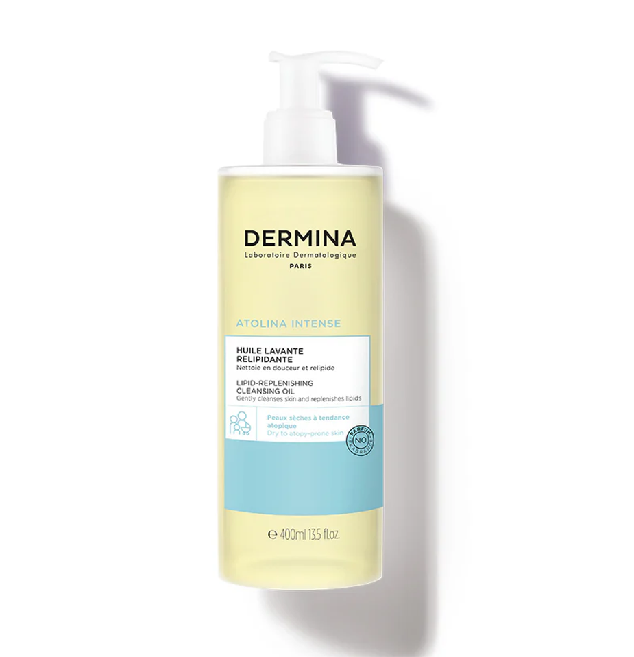 Dermina Atolina Intense Huile lavante relipidante 400ml