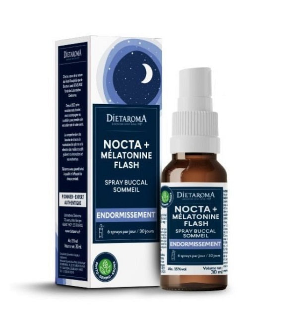 DIETAROMA Nocta + mélatonine flash (spray) 30ml