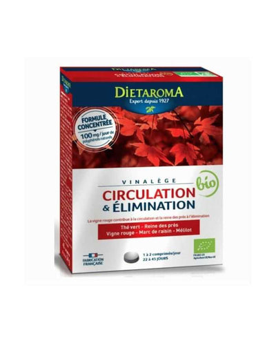 DIETAROMA Vinalège circulation 45 comprimés
