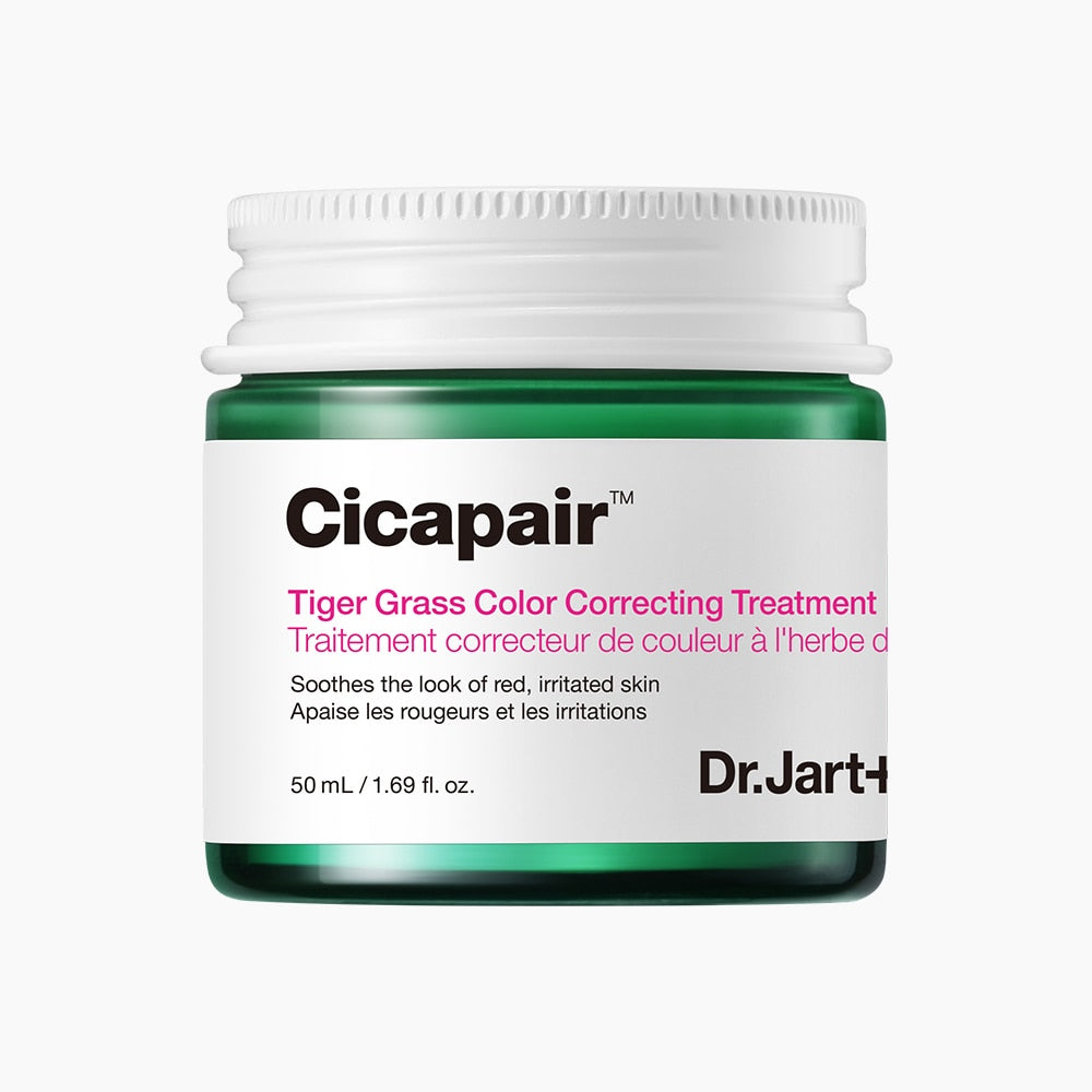 Dr. Jart+ Cicapair™ Traitement Correcteur de Couleur à l’Herbe du Tigre 50 ml – Soin Anti-Rougeurs & Protection SPF 30