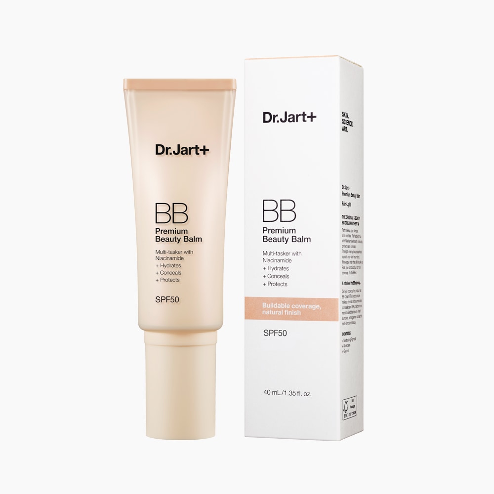 Dr. Jart+ BB Premium Baume de Beauté SPF50 Teinte 01 Fair Light 40ml – Soin Éclat & Haute Protection