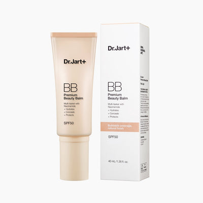 Dr. Jart+ BB Premium Baume de Beauté SPF50 Teinte 01 Fair Light 40ml – Soin Éclat & Haute Protection