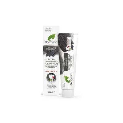 Dr Organic Dentifrice Au Charbon 100 ml
