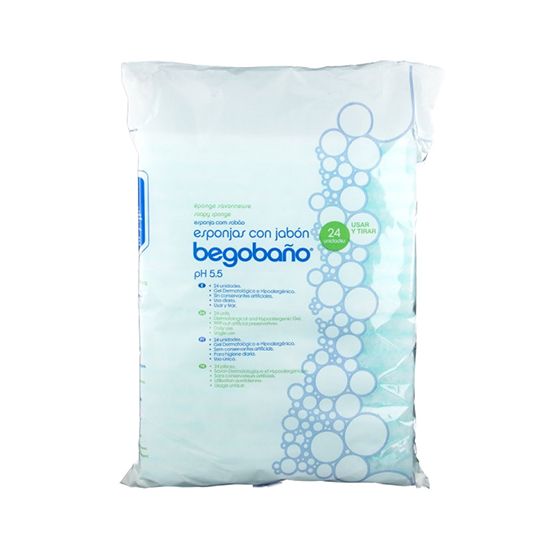 Begobano Eponge Savonneuse 24 Unites