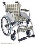 Fauteuil Roulant Confort Léger en Aluminium Pliable