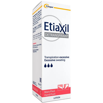 Etiaxil lotion transpiration excessive des pieds et mains 100 ML