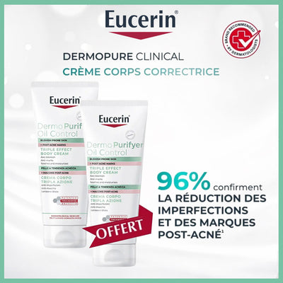 Eucerin dermopurifyer triple effect body cream 200ml - dermopurifyer body cream 200ml Offert