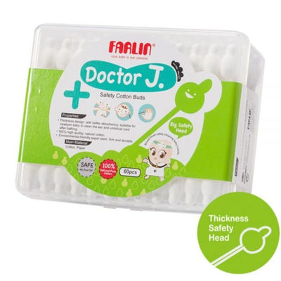 Farlin Coton Tige De Securite Pour Bebe /60Pcs Top113-3