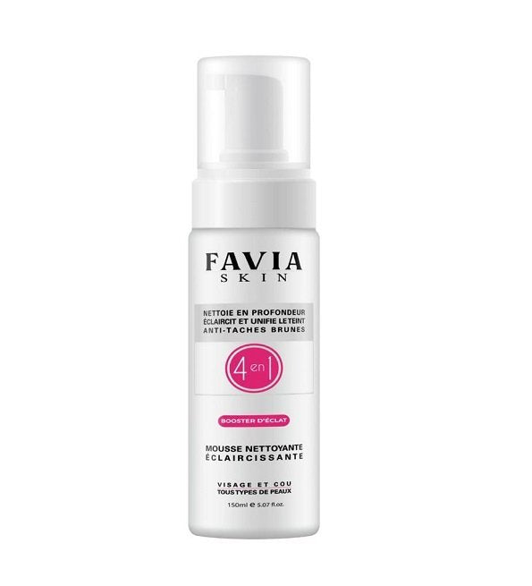 FAVIA DERMATOLOGIE SKIN MOUSSE NETTOYANTE ÉLCAIRCISSANTE 150ML