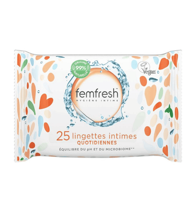 Femfresh Lingettes Intimes Quotidiennes 25 Unité