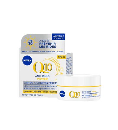Nivea Soin Jour Extra Fermeté Q10 Anti-Rides Power Fps 15