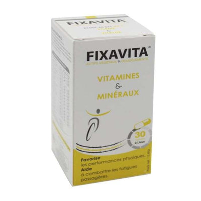 Fixavita Vitamines Et Mineraux 30 Gelules