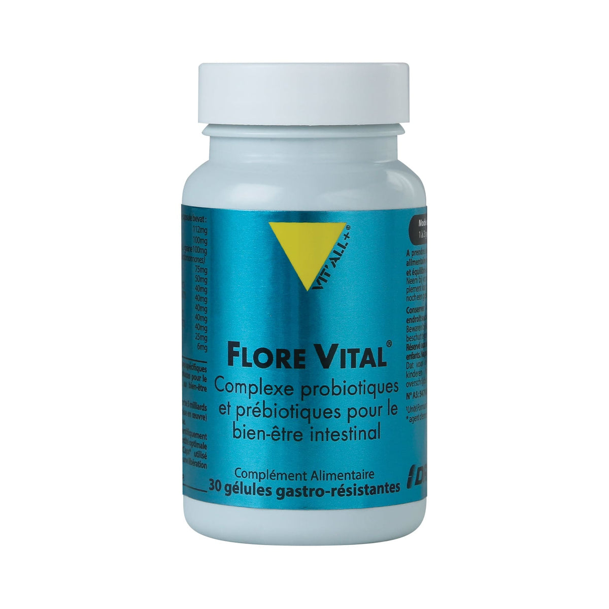 Vit'All + Flore Vitale 30 Gelules
