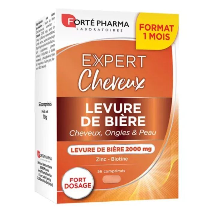 Forte Pharma Expert Cheveux Levure De Biere 56 Comprimes