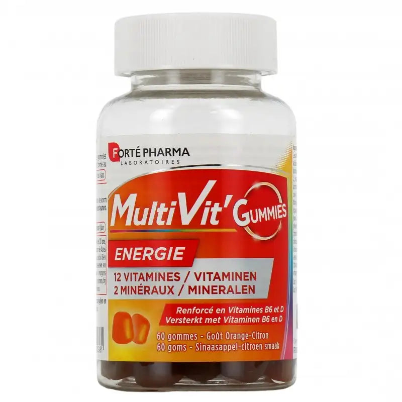Forte Pharma Multivit' Energie B60 Gummies