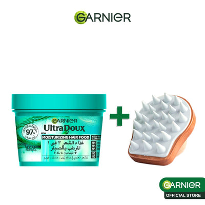 Garnier ultra doux hair food masque aloe vera 390ml - Scalp cheveux Offerte