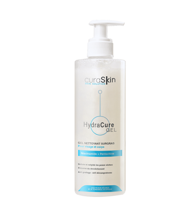 Curaskin HydraCure gel nettoyant surgras 200 ML
