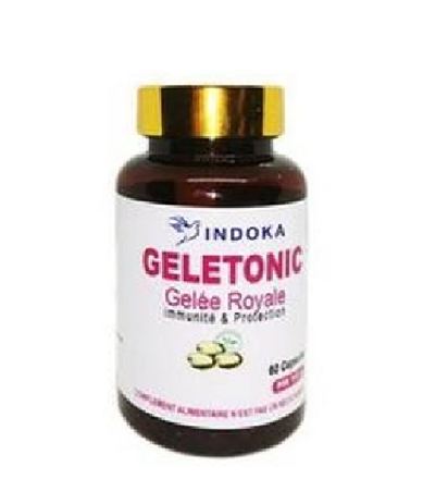 Indoka Geletonic Gelée Royale Immunité & Protection 60 Capsules