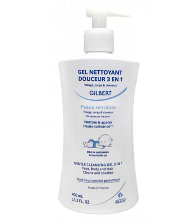 Gilbert GEL NETTOYANT DOUCEUR 3 EN 1 400ML