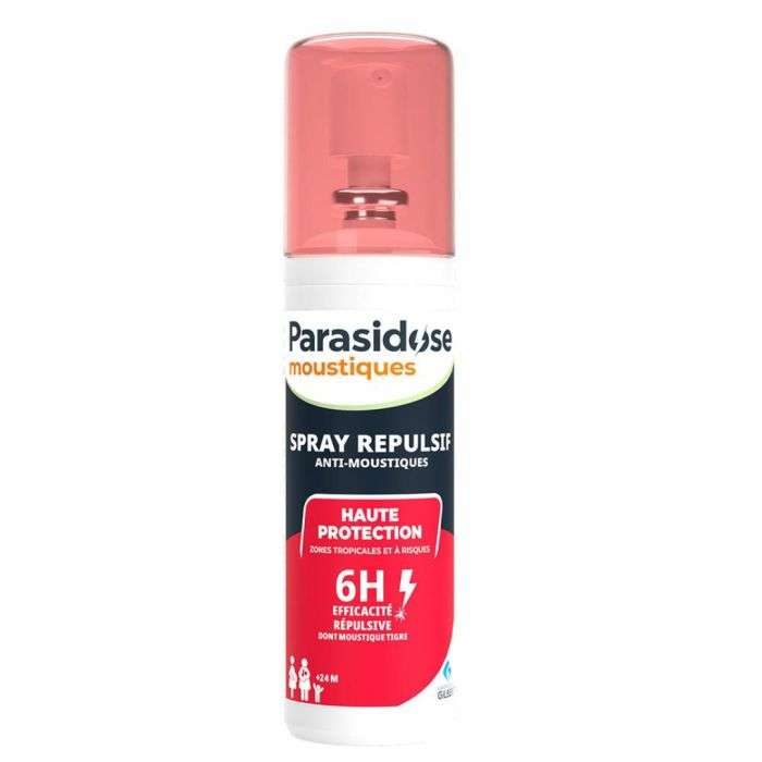 Gilbert Parasidose Moustique Spray Repulsif 6H 100 ml
