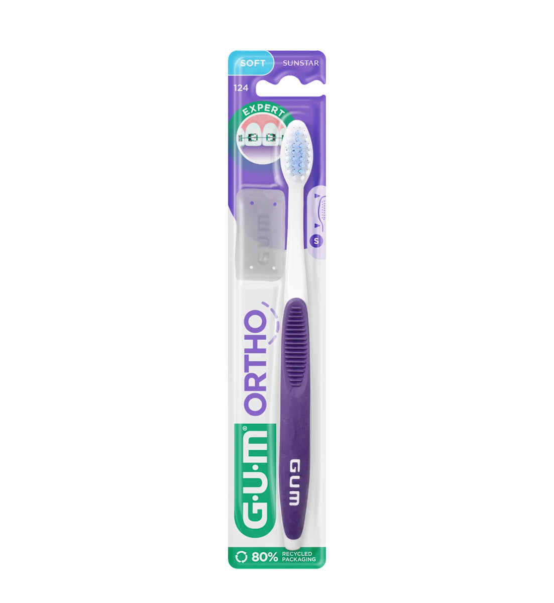 Gum Brosse à dents Sunstar soft Ortho 124