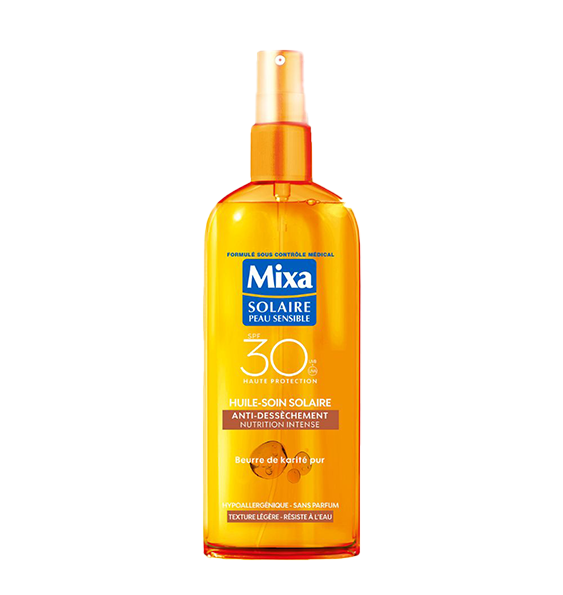 Mixa Solaire Huile-Soin Solaire Anti-dessèchement SPF30