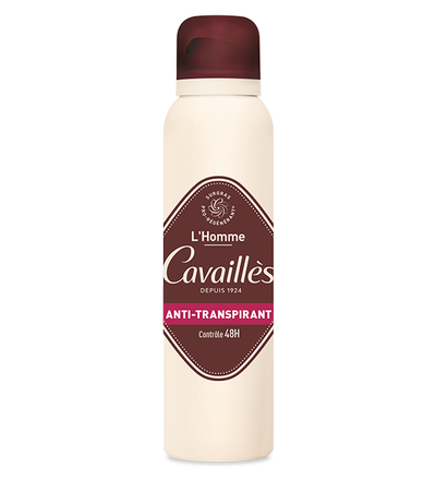Cavailles Deodorant Spray L'Homme Anti Transpirant Controle 48 H 150 ml