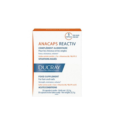 Ducray Anacaps Reactiv 30 Capsules