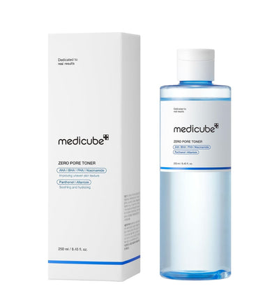 Medicube Zero Pore Toner with AHA BHA PHA & Niacinamide Toner 250ml