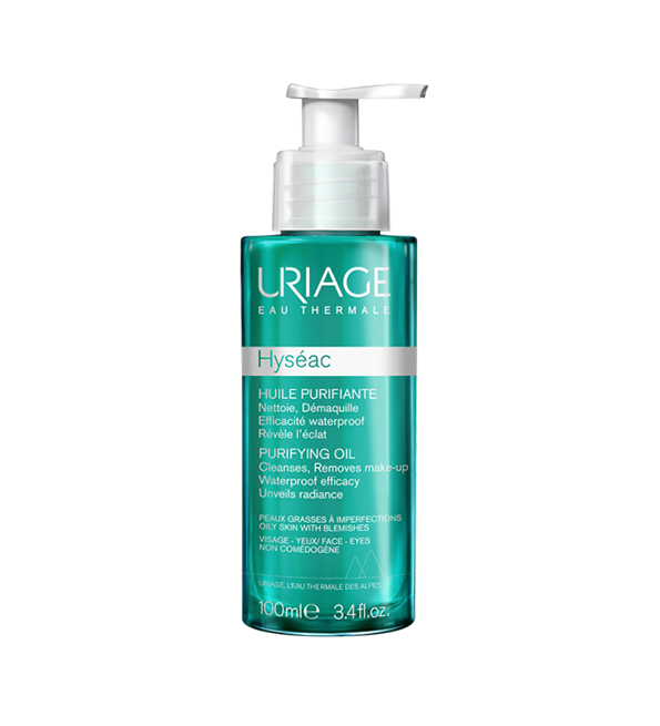 Uriage – hyseac – huile purifiante huile démaquillante purifiante 100
