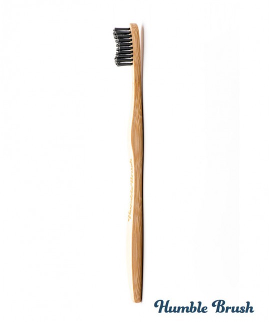 The Humble Brosse A Dents Noire Bambou Adulte Dents Sensibles