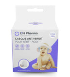 L2N Pharma Casque bébé réducteur de bruits dès 4mois Sac de rangement inclus