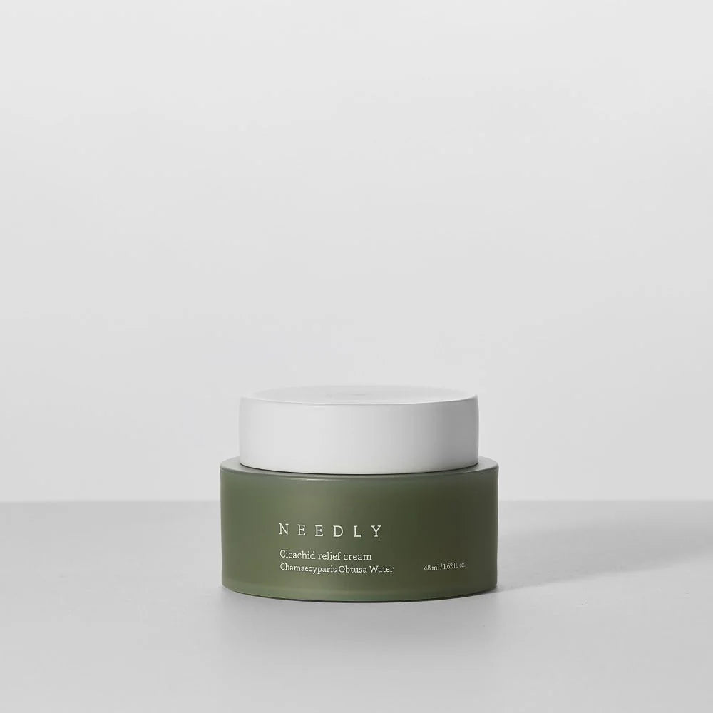 Needly Cicachid Relief Cream 48 ml – Crème Apaisante & Réparatrice Peau Sensible