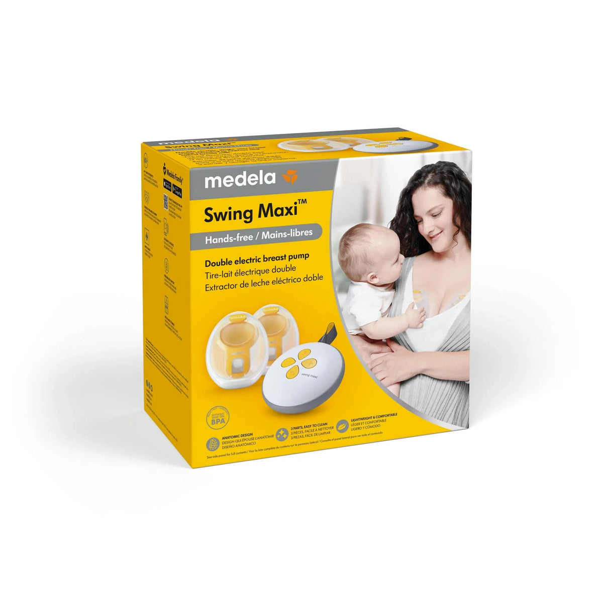 MEDELA – Tire-Lait Électrique Double Swing Maxi™ Hands-free