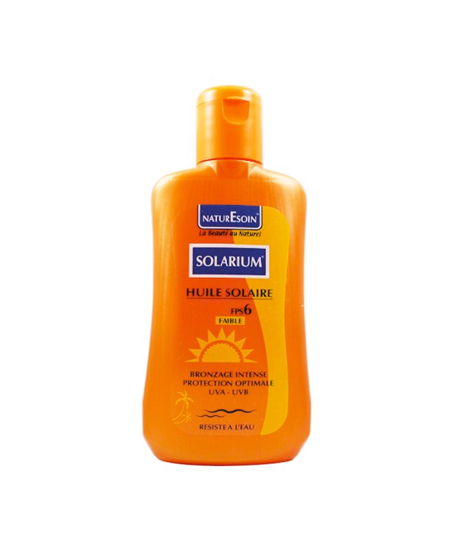 NatureSoin Solarium Huile Solaire FPS6 100ml