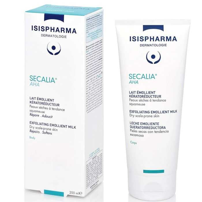 Isispharma Secalia A.H.A Lait Emollient Keratoreducteur 200Ml