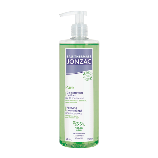 JONZAC EAU THERMALE PURE GEL NETTOYANT PURIFIANT 500 ml