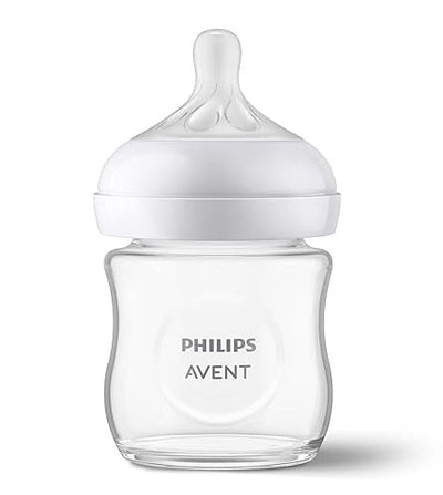 Avent Biberon Natural En Verre 3.0 Teat 0M+ 125Ml Scy930/01