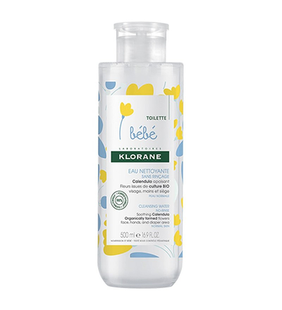Klorane Bebe Eau Nettoyante Sans Rinçage 500Ml
