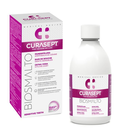 Curasept Biosmalto Bain De Bouche Pour Dents Sensibles 300 ml