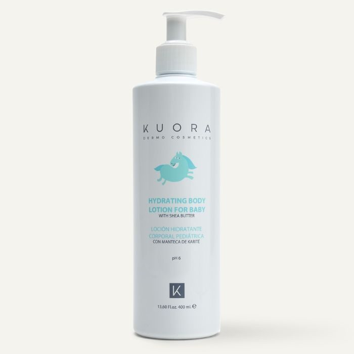 Kuora Lotion Hydratante Corps Pour Bebes Au Beurre De Karite 400 ml