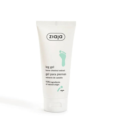 Ziaja Leg Gel Creme Jambes Lourdes A L'Essence De Chataigner 100 ml