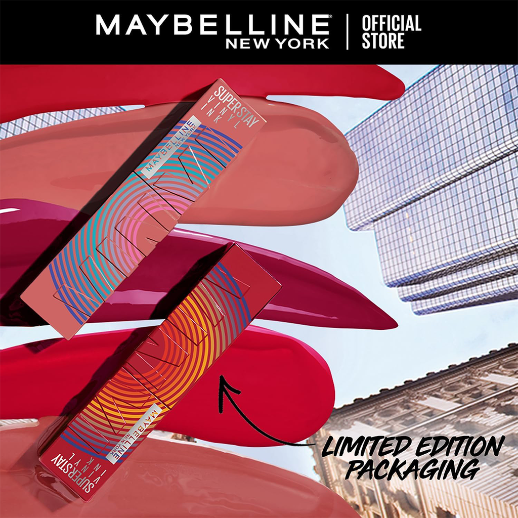 Maybelline Super Stay Vinyl Ink Liquid Lip Color Ltd Edition Music Col