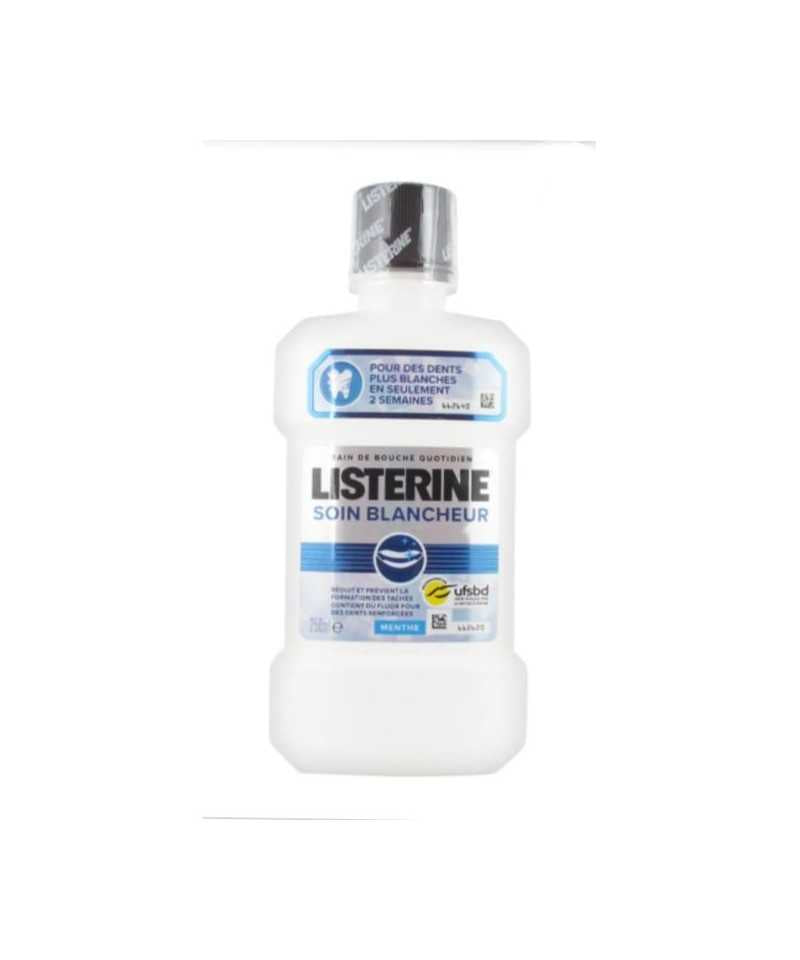 Listerine Bain De Bouche Soin Blancheur 250Ml