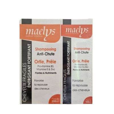 Maelys Pack Shampooing Ortie Prele 200 ml + Shampoing 100Ml