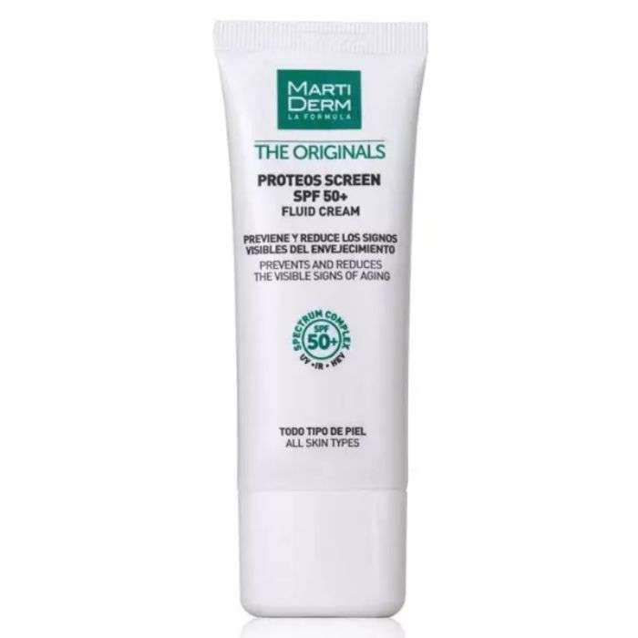 MartiDerm Proteos Crème Solaire SPF 50+ 40ml – Protection & Hydratation Anti-Âge